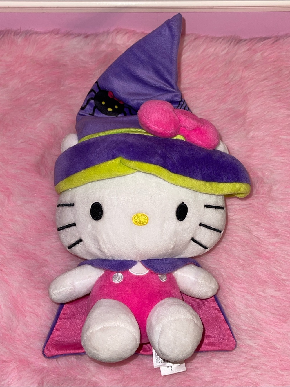 Hello Kitty Sanrio 2025 witch Halloween plush stuffed animal toy goth gothic
